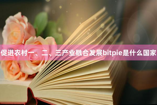 促进农村一、二、三产业融合发展bitpie是什么国家